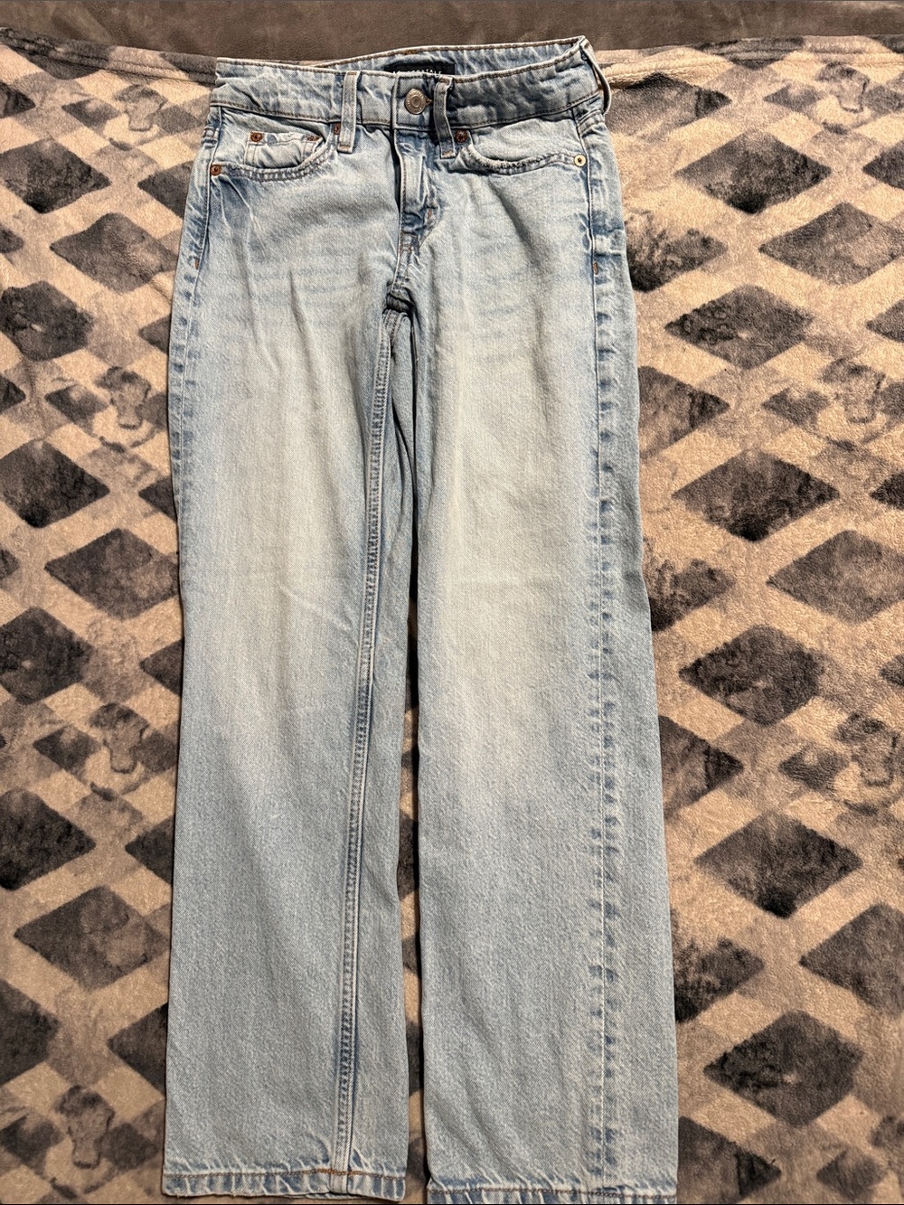Aeropostale Light Blue Straight Leg Women's Jeans kit girl - Picture 1 of 7